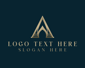 Corporate - Corporate Luxury Letter A logo design