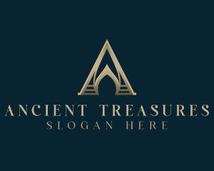 Corporate Luxury Letter A logo design