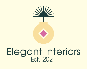 Indoor Plant Decoration  logo design