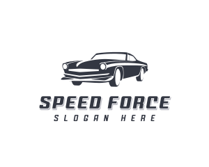 Car Sedan Automobile logo design