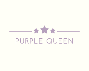 Purple Line Wordmark logo design