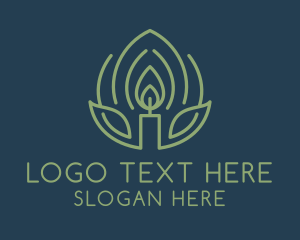 Lighting - Aromatherapy Scented Candle logo design