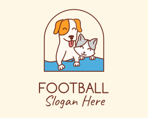 Pet Cat Dog Logo