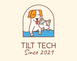 Pet Cat Dog logo design