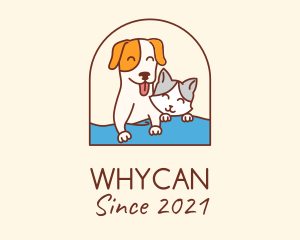 Veterinarian - Pet Cat Dog logo design