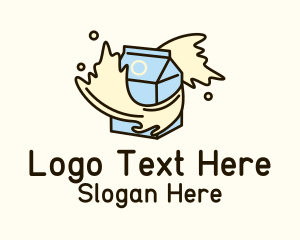 Milk Box Splash Logo