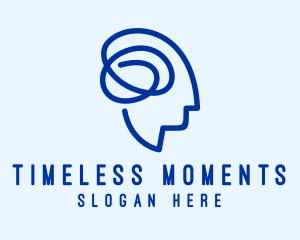 Human Mind Memory logo design