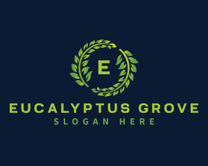 Laurel Wreath Plant logo design