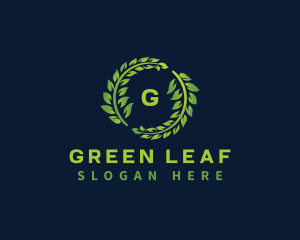 Plant - Laurel Wreath Plant logo design