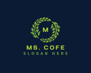 Laurel Wreath Plant logo design