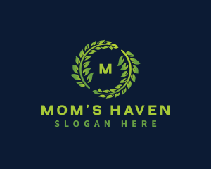 Laurel Wreath Plant logo design