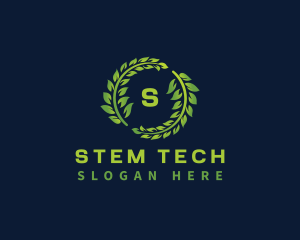 Stem - Laurel Wreath Plant logo design