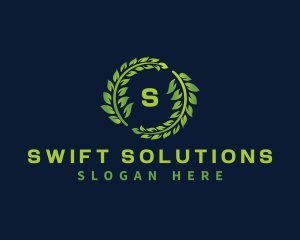 Laurel Wreath Plant logo design