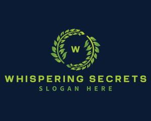 Laurel Wreath Plant logo design