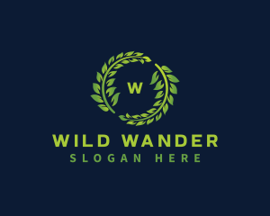 Laurel Wreath Plant logo design