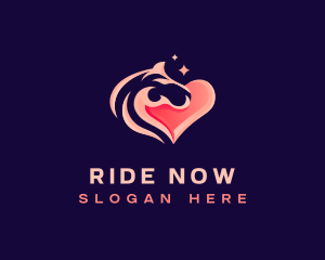 Horse Heart Vet logo design