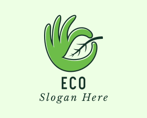 Leaf Farmer Hand Logo