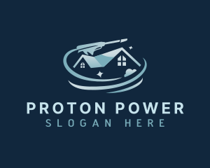 Clean Power Washer logo design