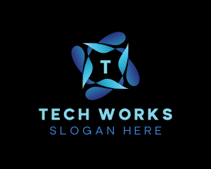 Tech Digital Ai logo design