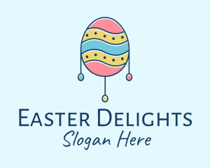 Easter - Pastel Easter Egg logo design