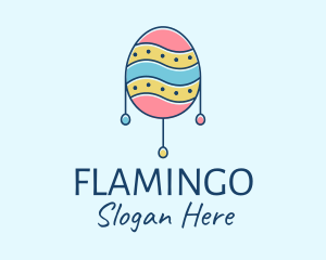 Colorful - Pastel Easter Egg logo design