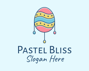 Pastel - Pastel Easter Egg logo design