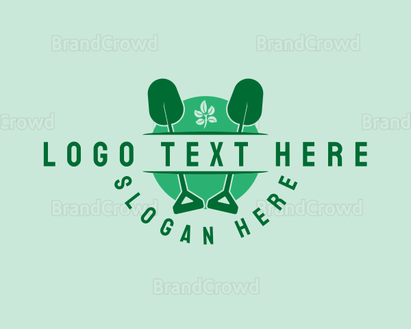 Shovel Leaf Garden Logo