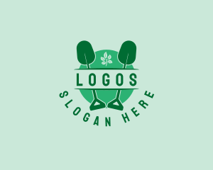 Field - Shovel Leaf Garden logo design