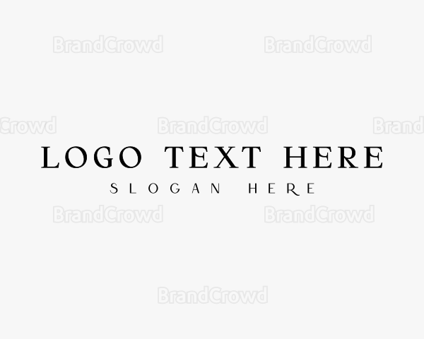 Classic Minimalist Business Logo