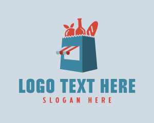 Supermarket - Wholesale Grocery Supermarket logo design