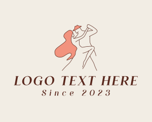 Dancing - Dance Sport Couple logo design