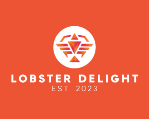 Lobster Animal Seafood logo design
