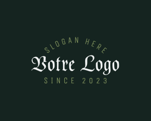 Bistro - Classic Gothic Business logo design