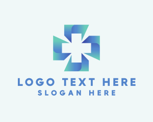 Oncology - Blue Cross Hospital logo design