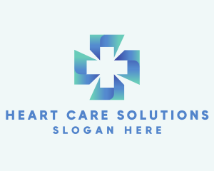 Blue Cross Hospital  logo design