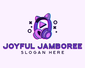 Fun - Fun Gamer Headset logo design