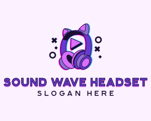 Headset - Fun Gamer Headset logo design