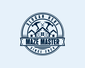 House Renovation Maintenance logo design