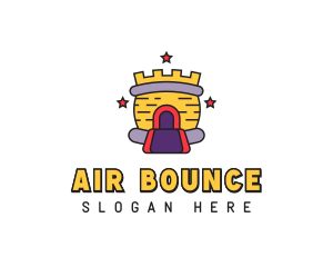 Kiddie Bounce Castle logo design