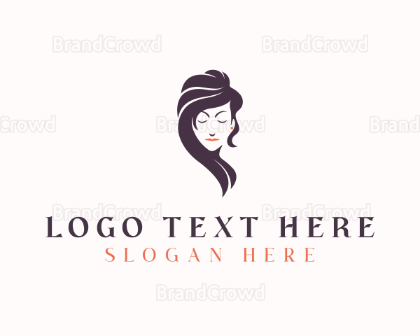 Beauty Salon Woman Hairdresser Logo