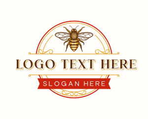 Luxury Hone Bee Logo