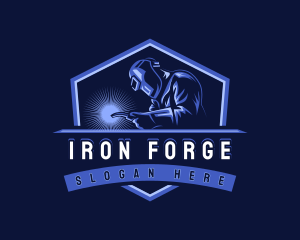 Welding Mechanic Metalwork logo design