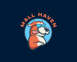 Animal Dog Pet Shop logo design