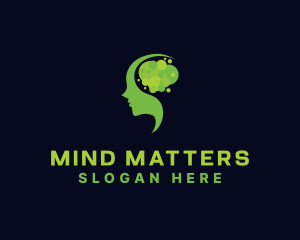 Neurological - Mental Health Brain logo design