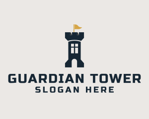 Turret Castle House logo design