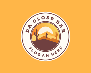 West Desert Landscape logo design