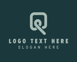 Letter Q - Loop Agency Letter Q logo design