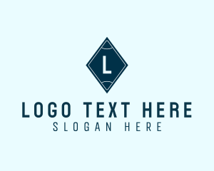 Lettermark - Diamond Business Firm logo design