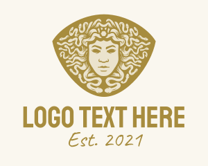 Exotic - Medusa Character Emblem logo design