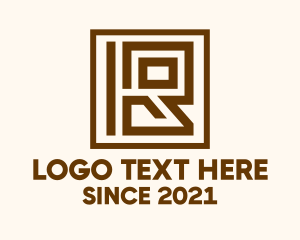 Venture - Letter R Carpentry logo design